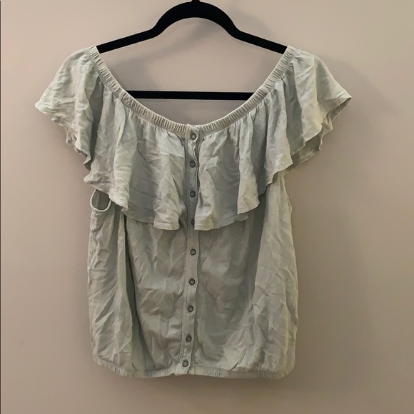 Free People Off the Shoulder Top - Picture 1 of 2